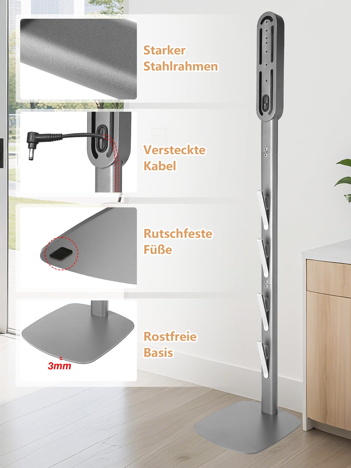 Supporto per aspirapolvere compatibile con Dyson Gen5, V15, V12, V11, V10, V8, V7, V6