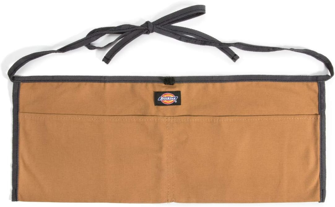 Dickies 2-Pocket Canvas Work Waist Apron, Suitable for Woodworkers, Artists, and Other Craftspeople