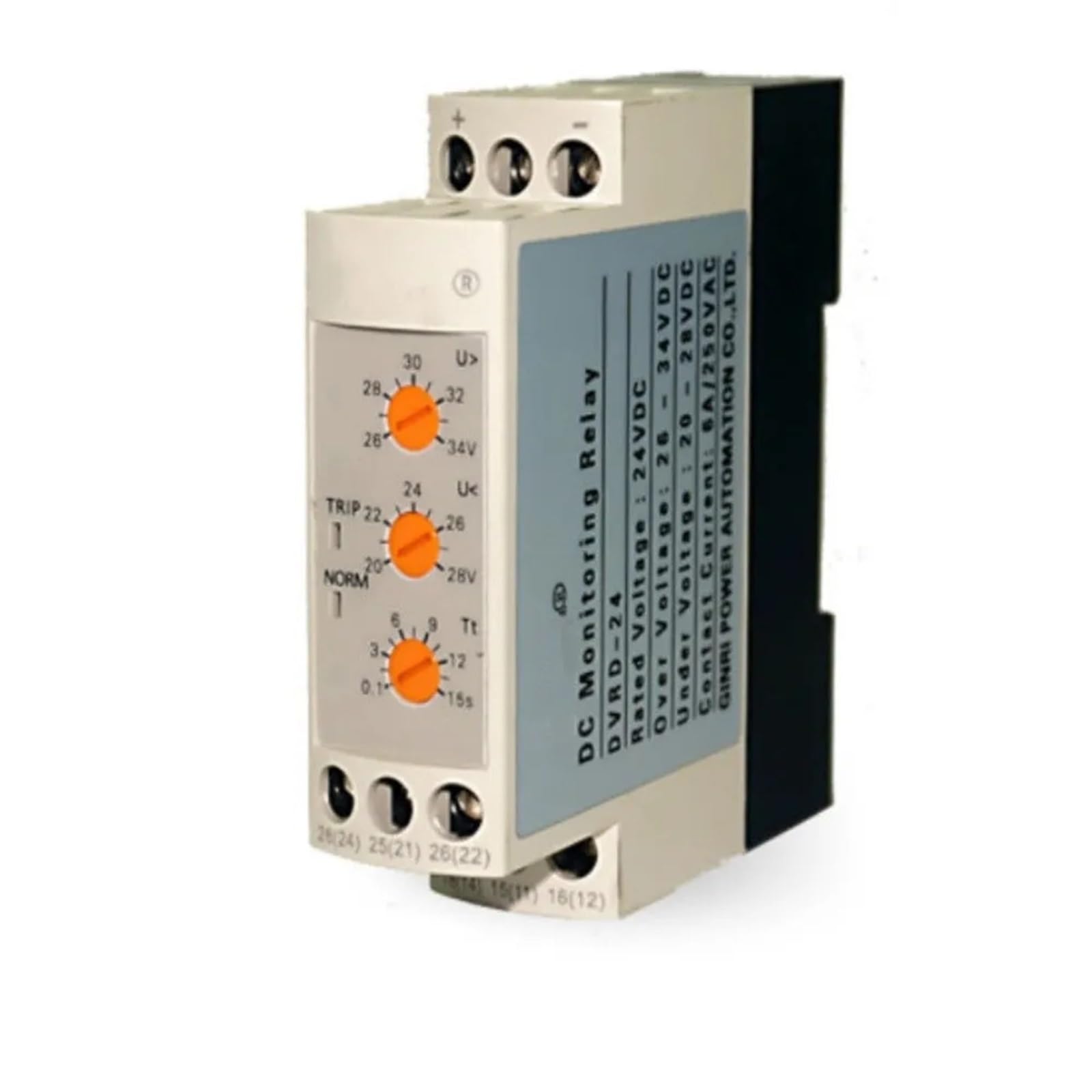 DVRD Relè Di Protezione Da Sovratensione E Sottotensione (DC - Foto 5