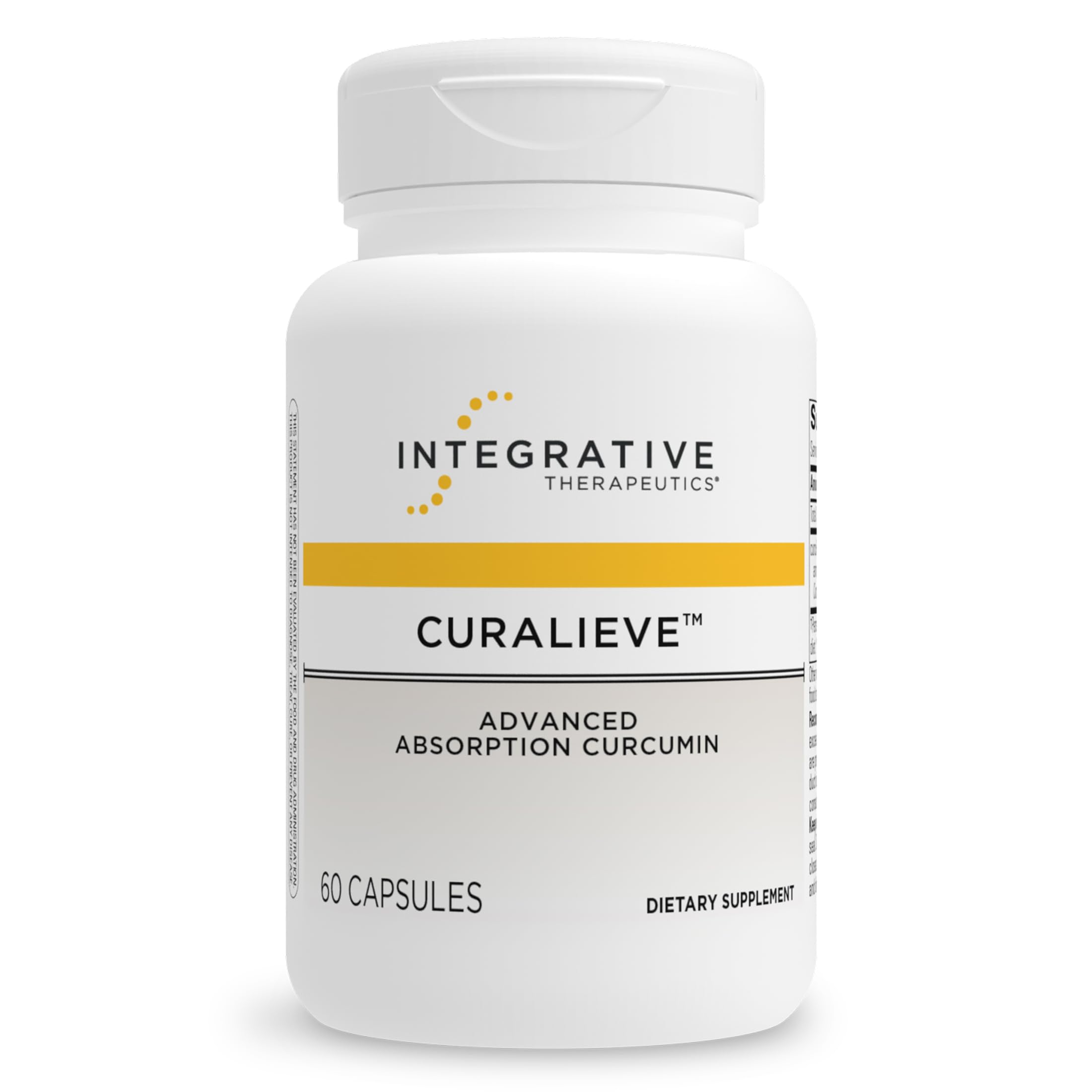 Integrative Therapeutics Curalieve Curcumin Formula, 60 Count 60 Count (Pack of 1)