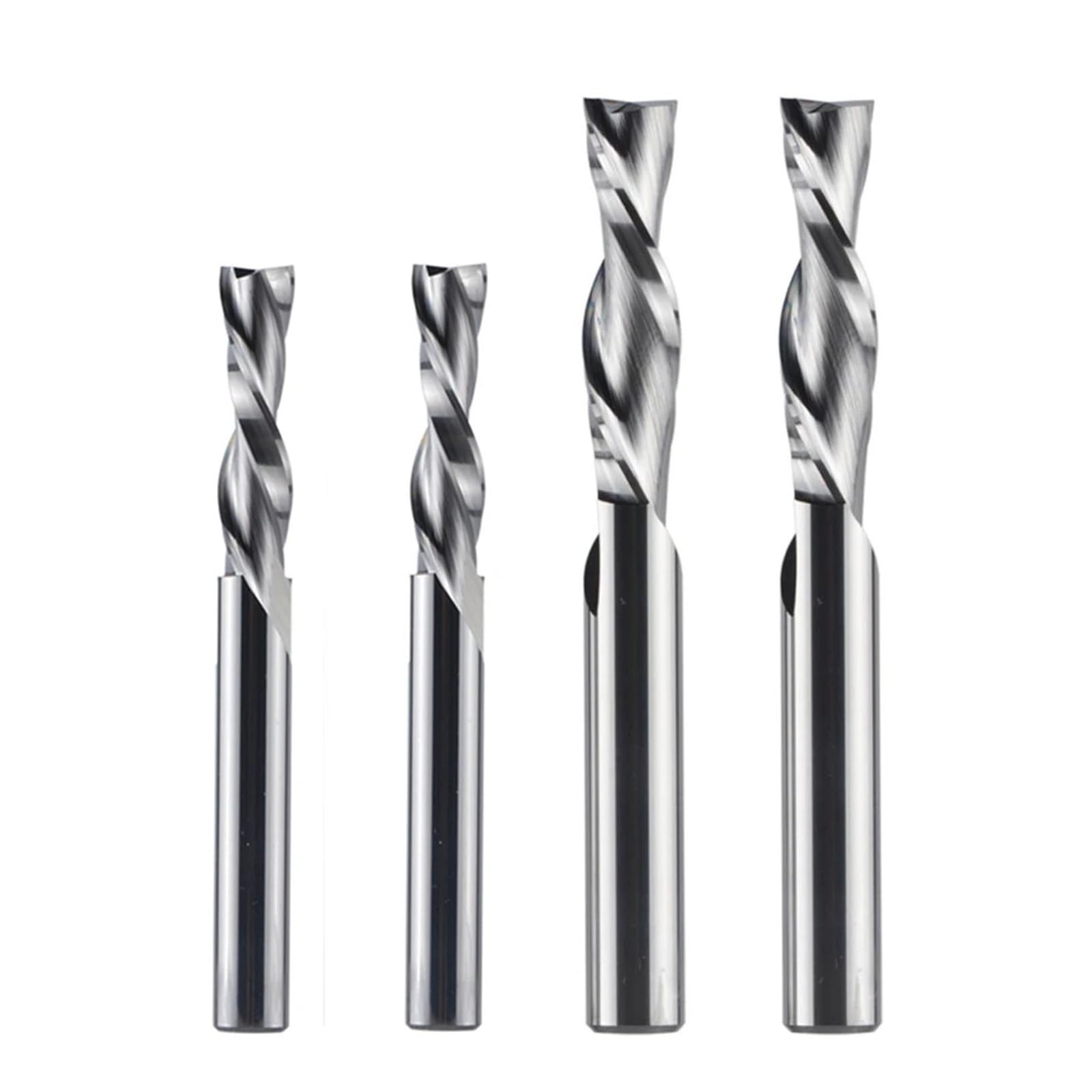 2-schneidiger Hartmetallfräser Mit 3,175–8 Mm Spiralfräser