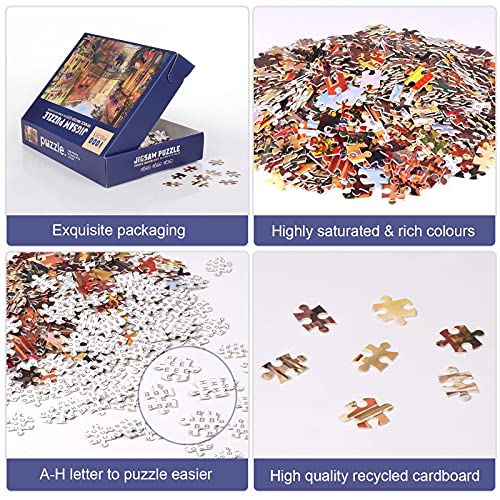 Puzzle Classici 1000 Pezzi per Adulti Bambini