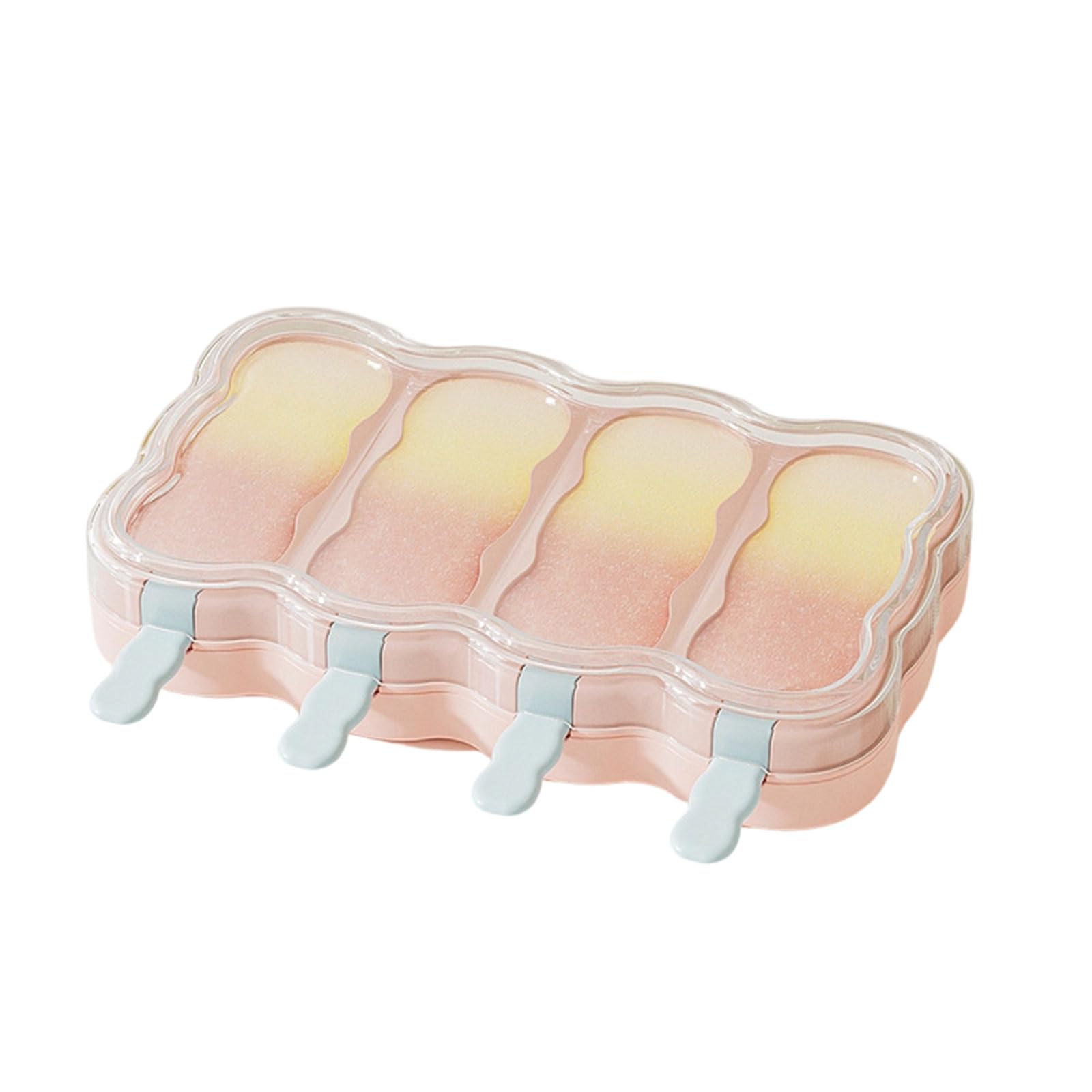 Osniyaw B Creative Stem Maker With Handle, 4 Compartments, Ice Cube Tray For Parties, Plastic Stem Moulds For Kids
