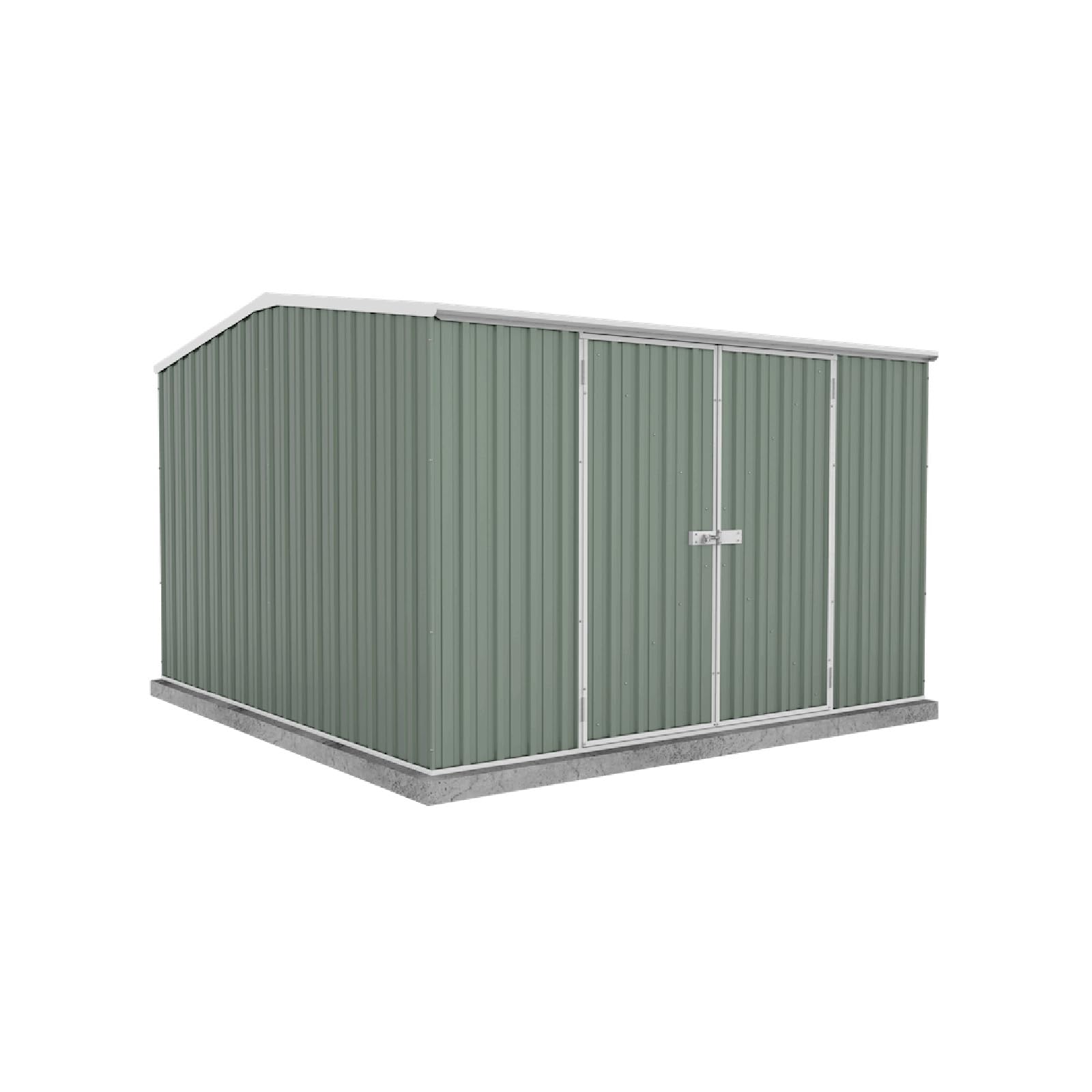 Absco Premier 10' x 10' Metal Storage Shed