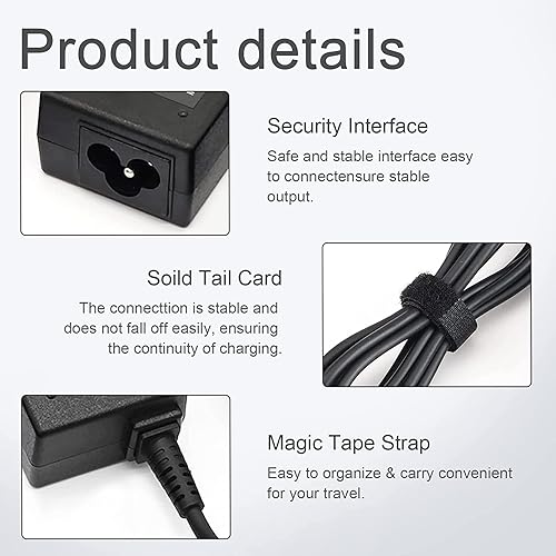 Miniatura 4 de Cargador USB tipo C de 65 W 45 W para Lenovo Chromebook C330 S330 100e 300e 500e, Yoga E14 T14 L14 L15 T14s T15 Gen 1 2 3 ThinkPad T470 T480 T490