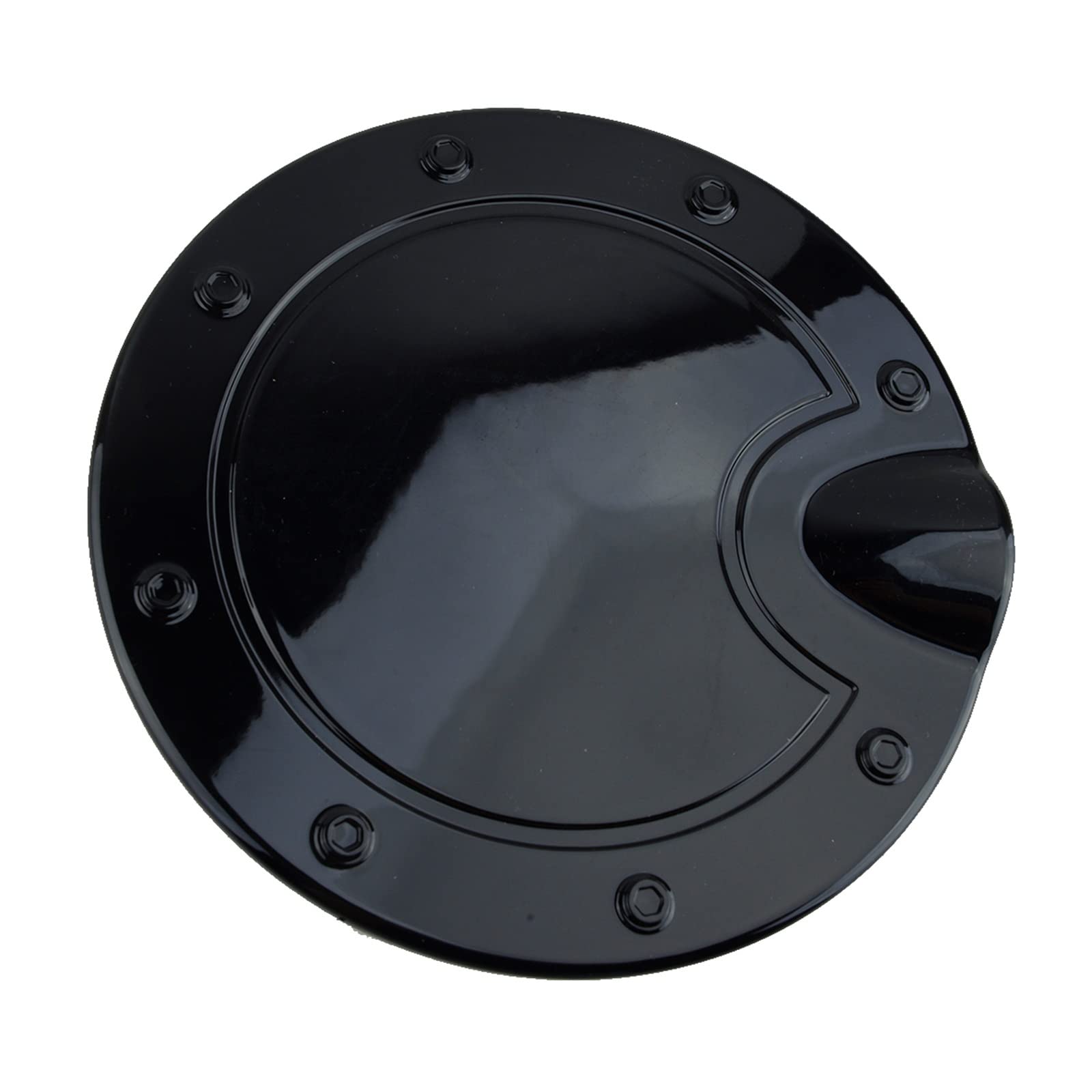 Couvercle de porte de carburant haut de gamme pour Ram 1500 garniture ABS de trappe