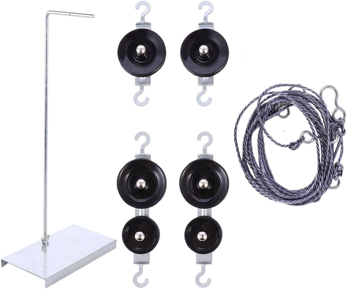 ULTECHNOVO Pulley Block Physics Experiments Physics Lab Science Kits for School Students Physics Experiment Lab