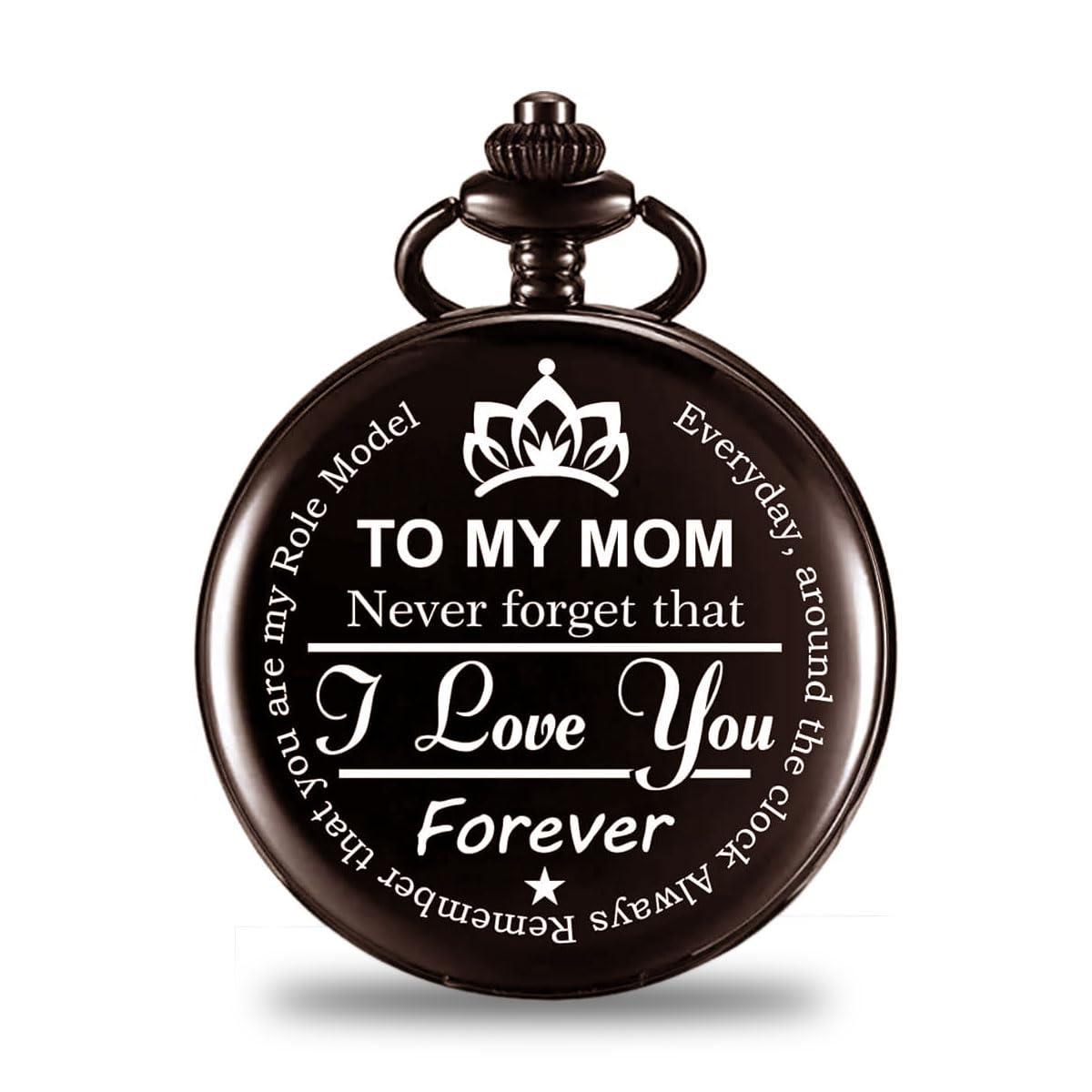 Mom Pocket Watch - Gift for Mother's Day, Birthday, Anniversary, Gift for Mother, Mom, Maa, Mother-in-Law, Best Mother's Day Gift