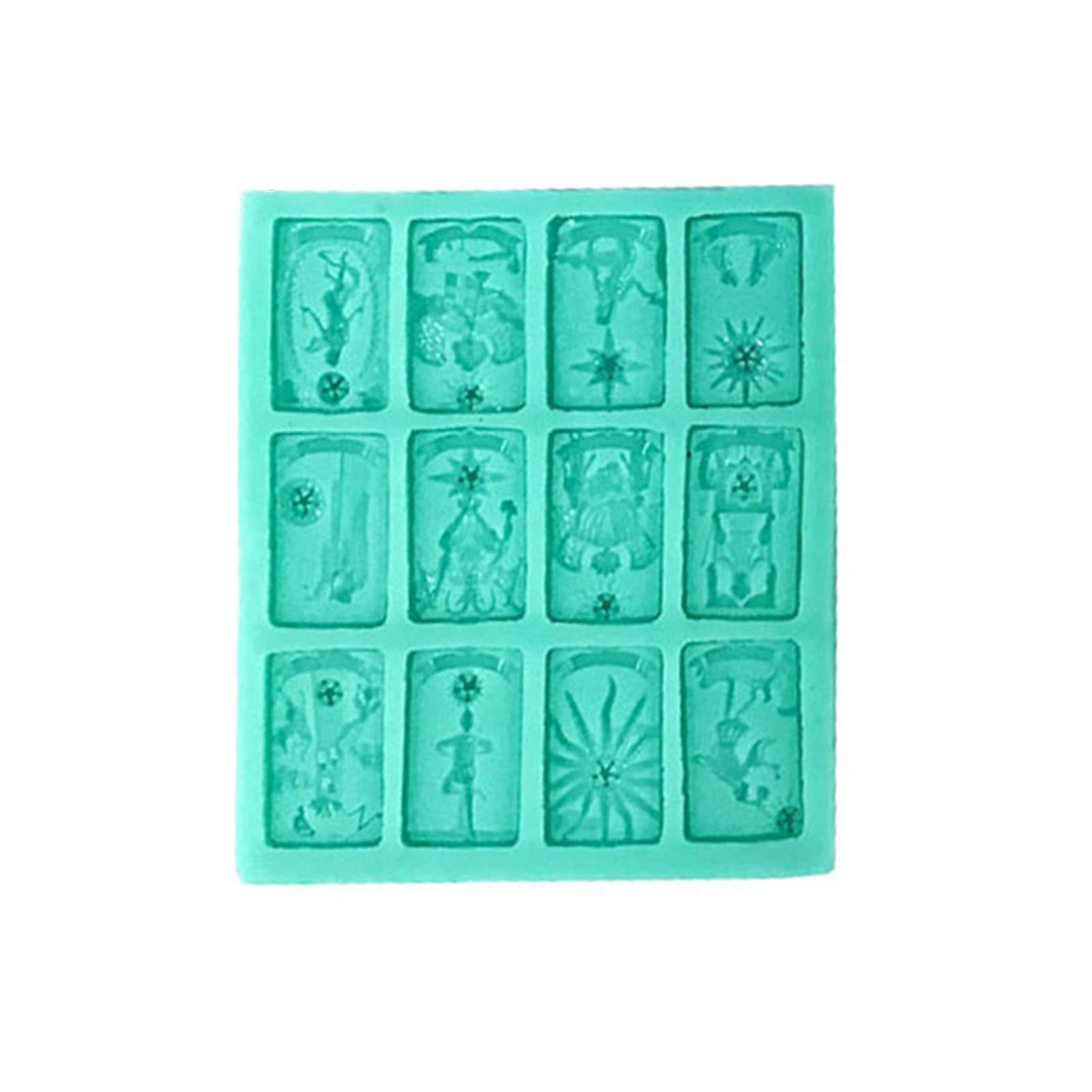 Silicone Tarot tagram Shape for Jewelry Making, Pendant Necklace Earrings Decoration, Craft DIY