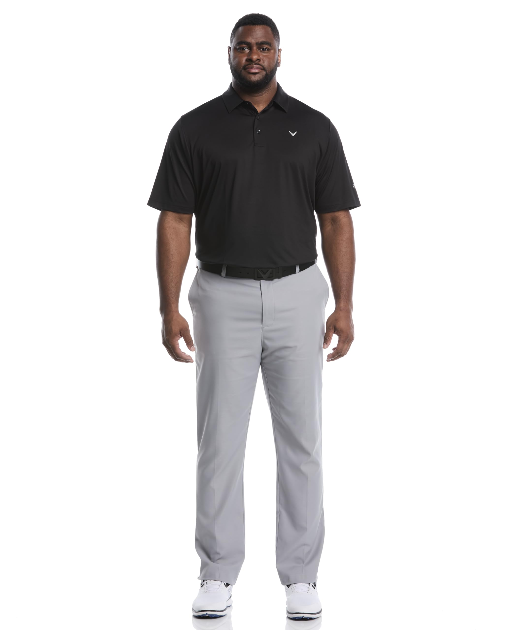 Callaway - Pantaloni da Golf Elasticizzati PRO Spin 3.0 da Uomo con Cintura Attiva (Girovita 30-42 Grande E Alto), Pantaloni da Golf Uomo