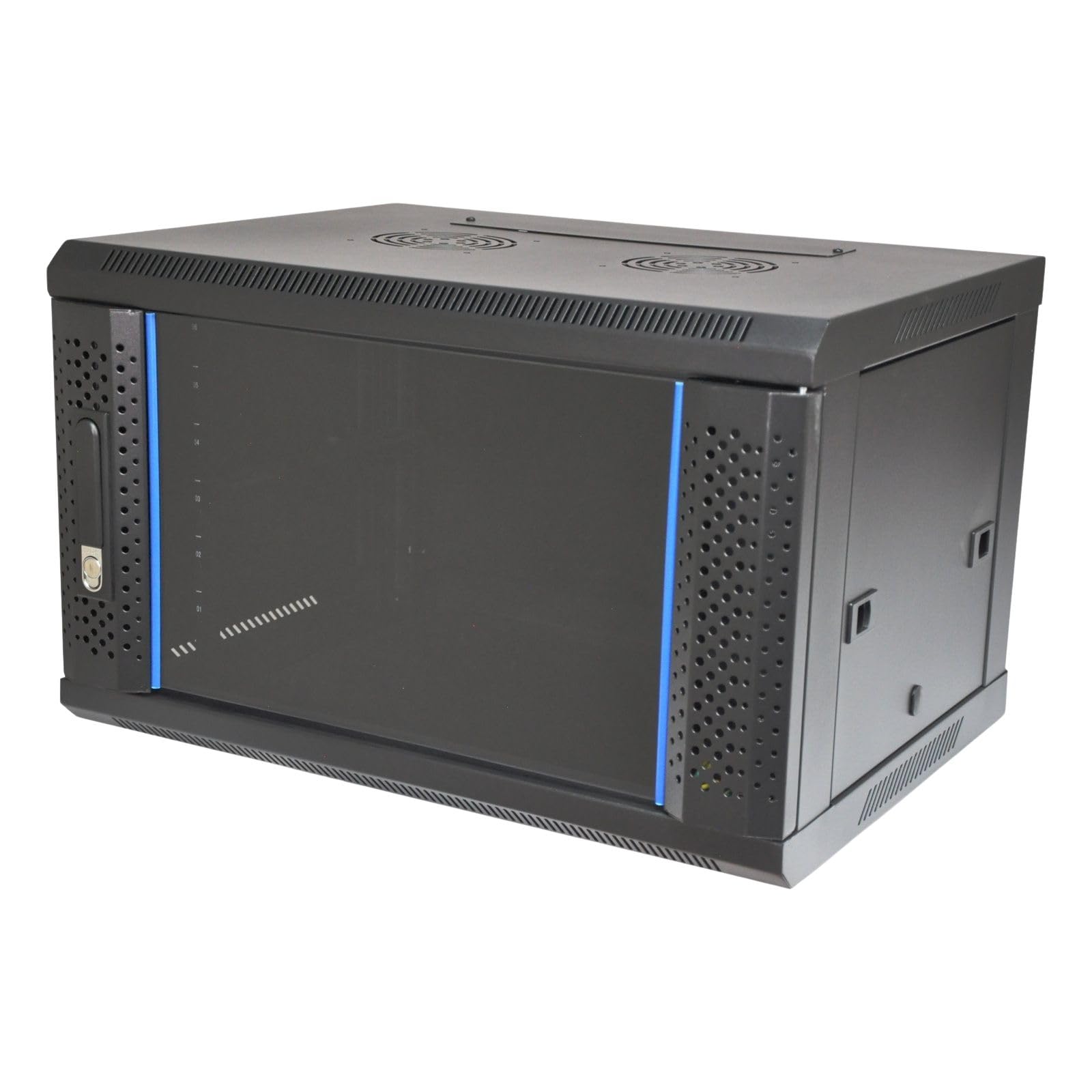Netzwerkschrank Eleganz 6 HE I Serverschrank 19 Zoll