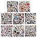 400PCS Anime Sticker Set, Beliebte Klassische Anime-Aufkleber-Packs für Wasserflaschen Laptop-Skateboard-Notebook-Aufkleber, wasserdichte Vinyl-Auto-Aufkleber für Erwachsene Kinder Teens