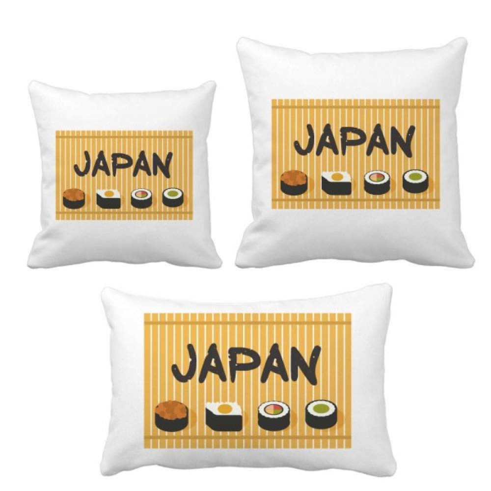 Housse de coussin Sushi japonaise pour relooker votre canape avec un style traditionnel