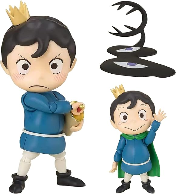 Anime Q Version Ranking of Kings Figure, Ousama Ranking Bojji 10cm PVC Model Action Figure Desktop Ornaments Collectable Supplies (a)