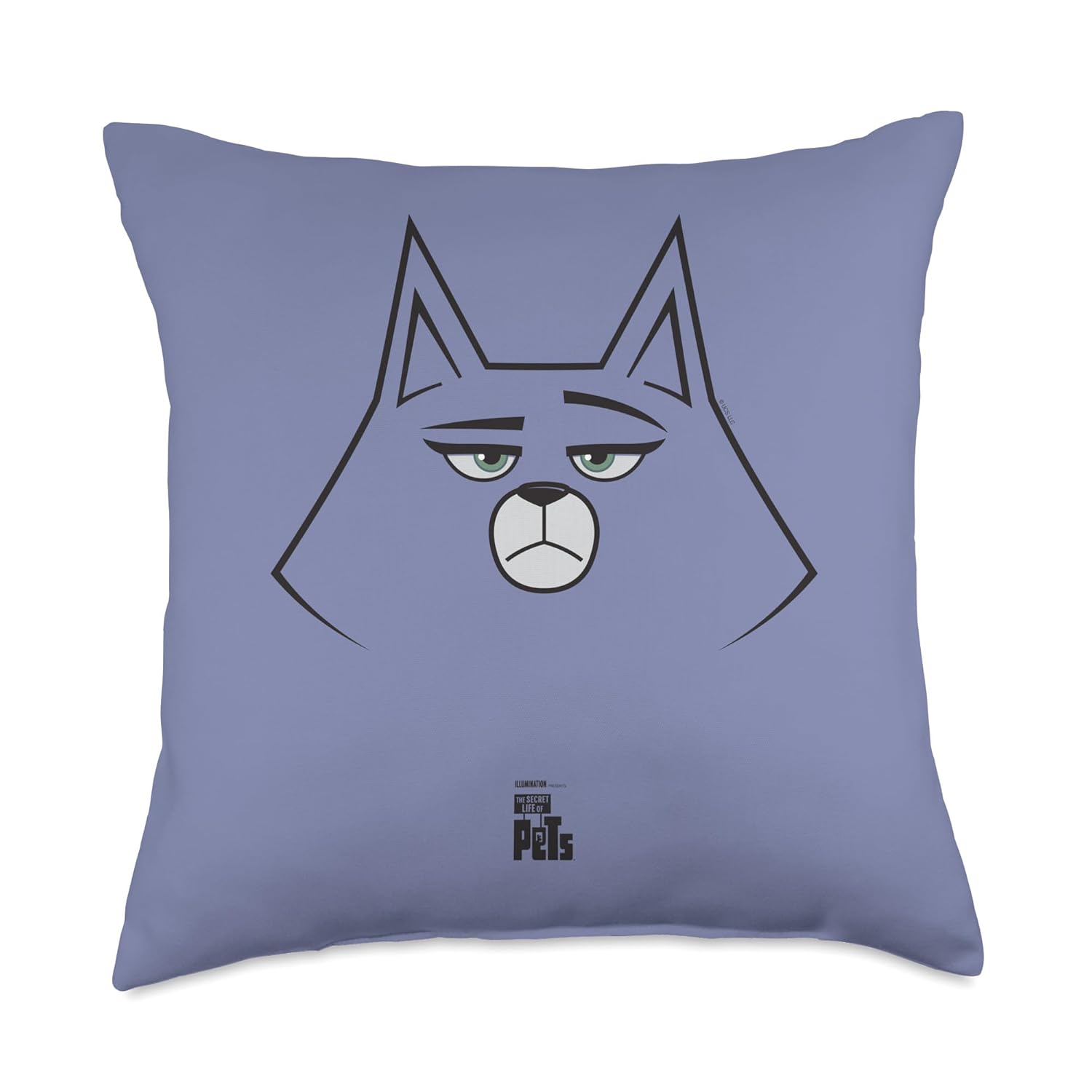 The Secret Life of Pets Chloe Big Face Throw Pillow