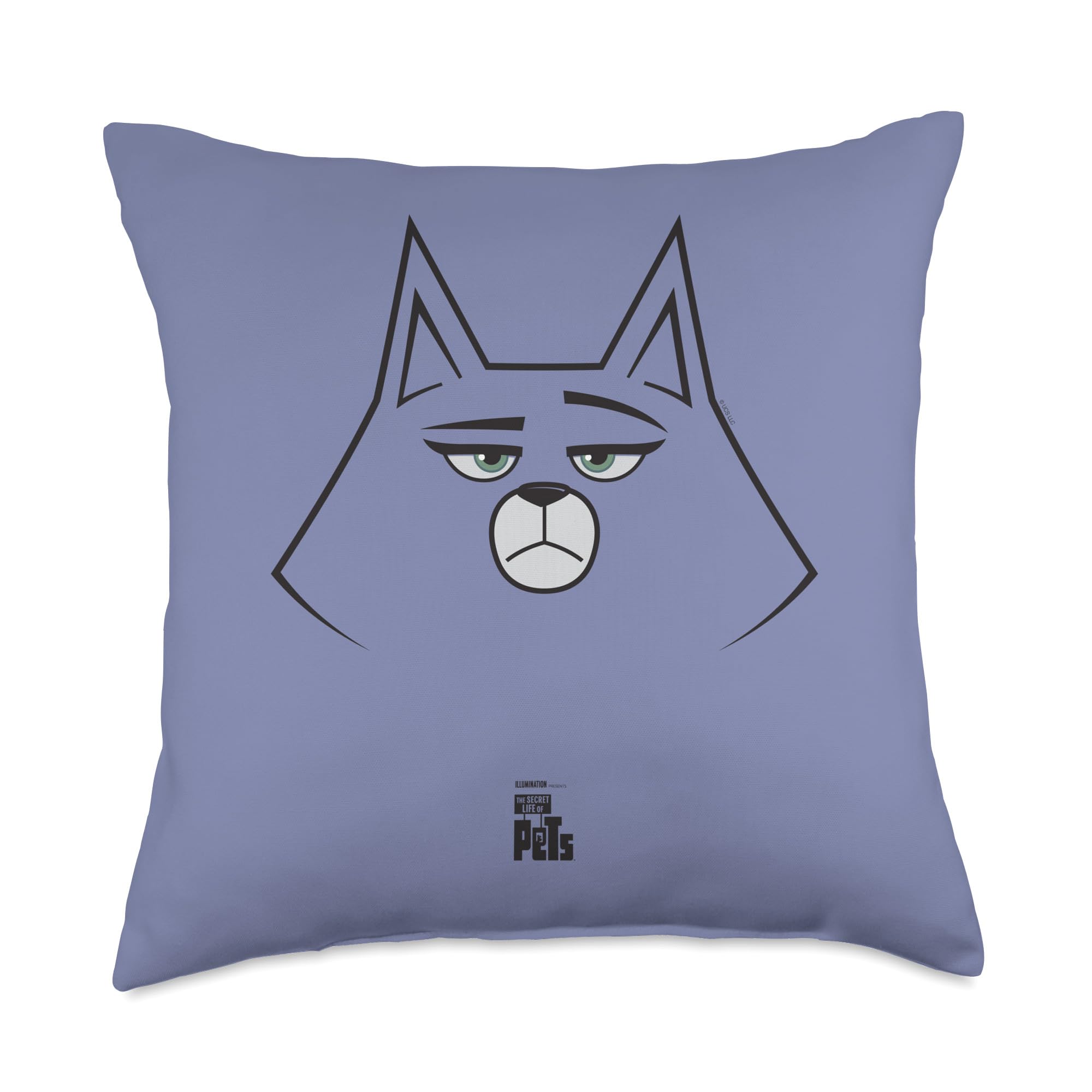 The Secret Life of Pets Chloe Big Face Throw Pillow