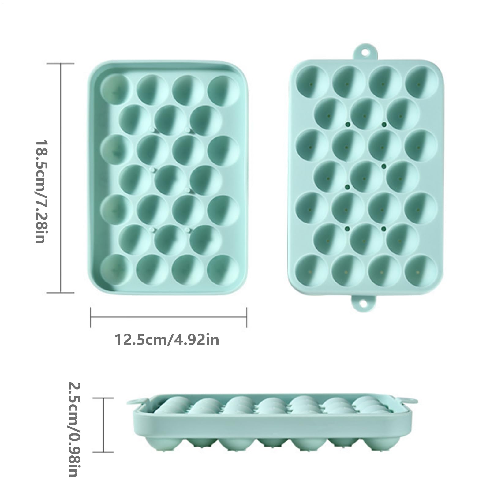 Bac À Glaçons En Silicone Moule Souple Pour Cuisine Avec Alvéoles Pour