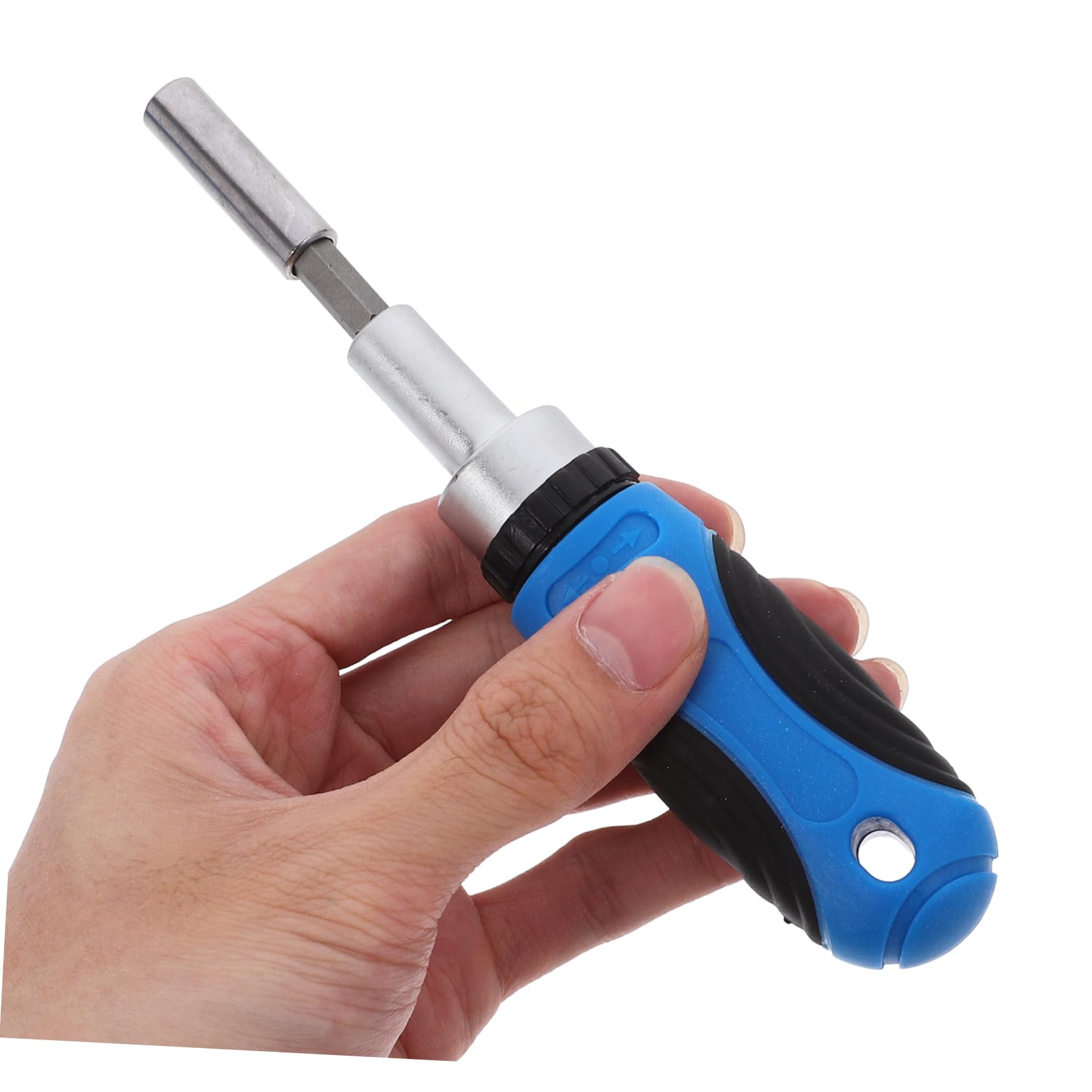 NUOBESTY Set Cacciavite a Cricchetto Portatile 44 Pezzi, con Bussole e Punte Multifunzione, Acciaio al Cromo Vanadio per Manutenzione Casa e Auto