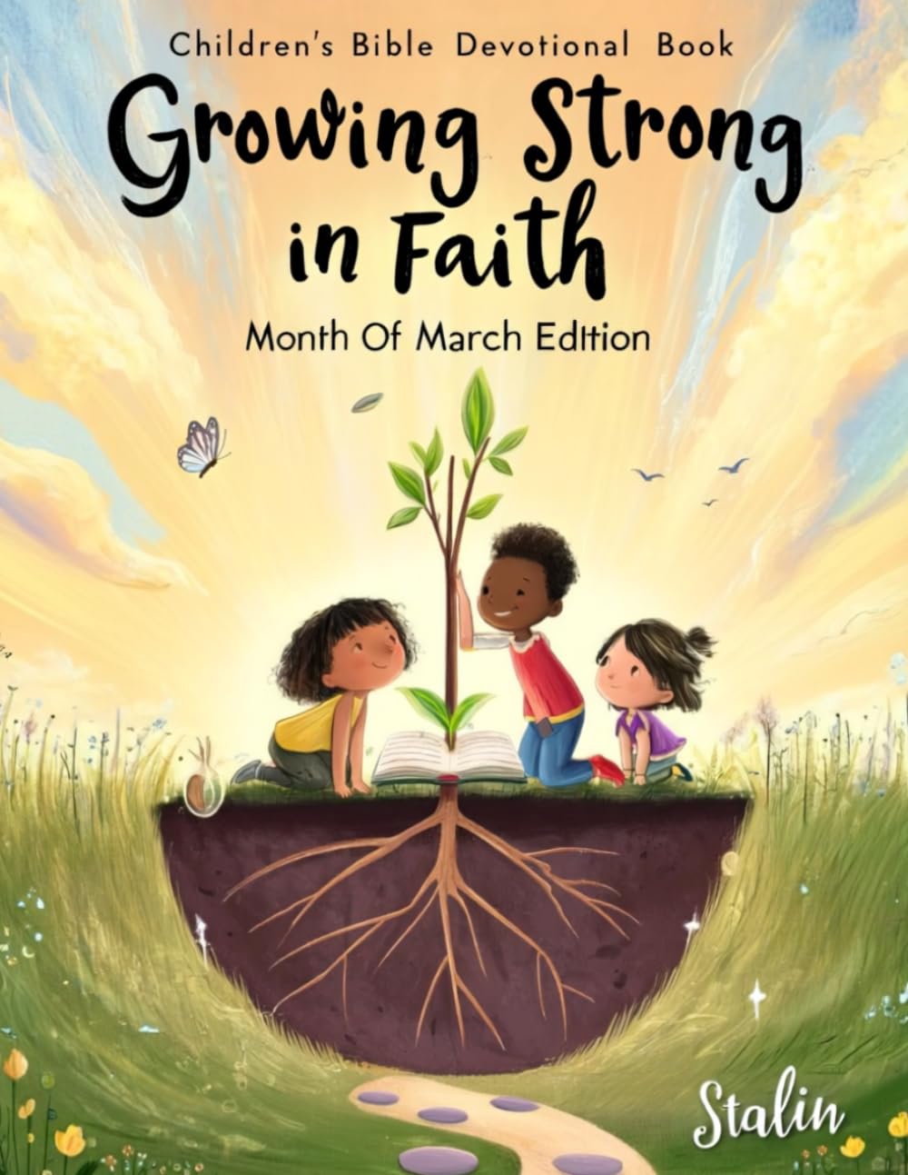 Children's Bible Devotional Book Growing Strong In Faith (March Edition)