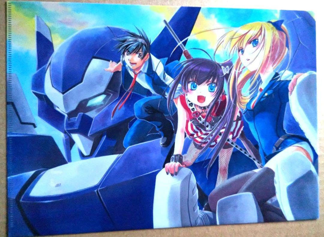 フルメタル・パニック！　クリアファイル Amazon.co.jp: 市之瀬達哉アデリーナクララ A4クリアファイル