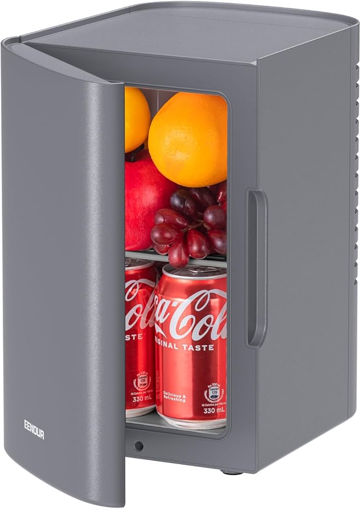 Amazon | EENOUR ミニ冷蔵庫 6L 冷温庫 小型 保温・保冷両用 ペルチェ