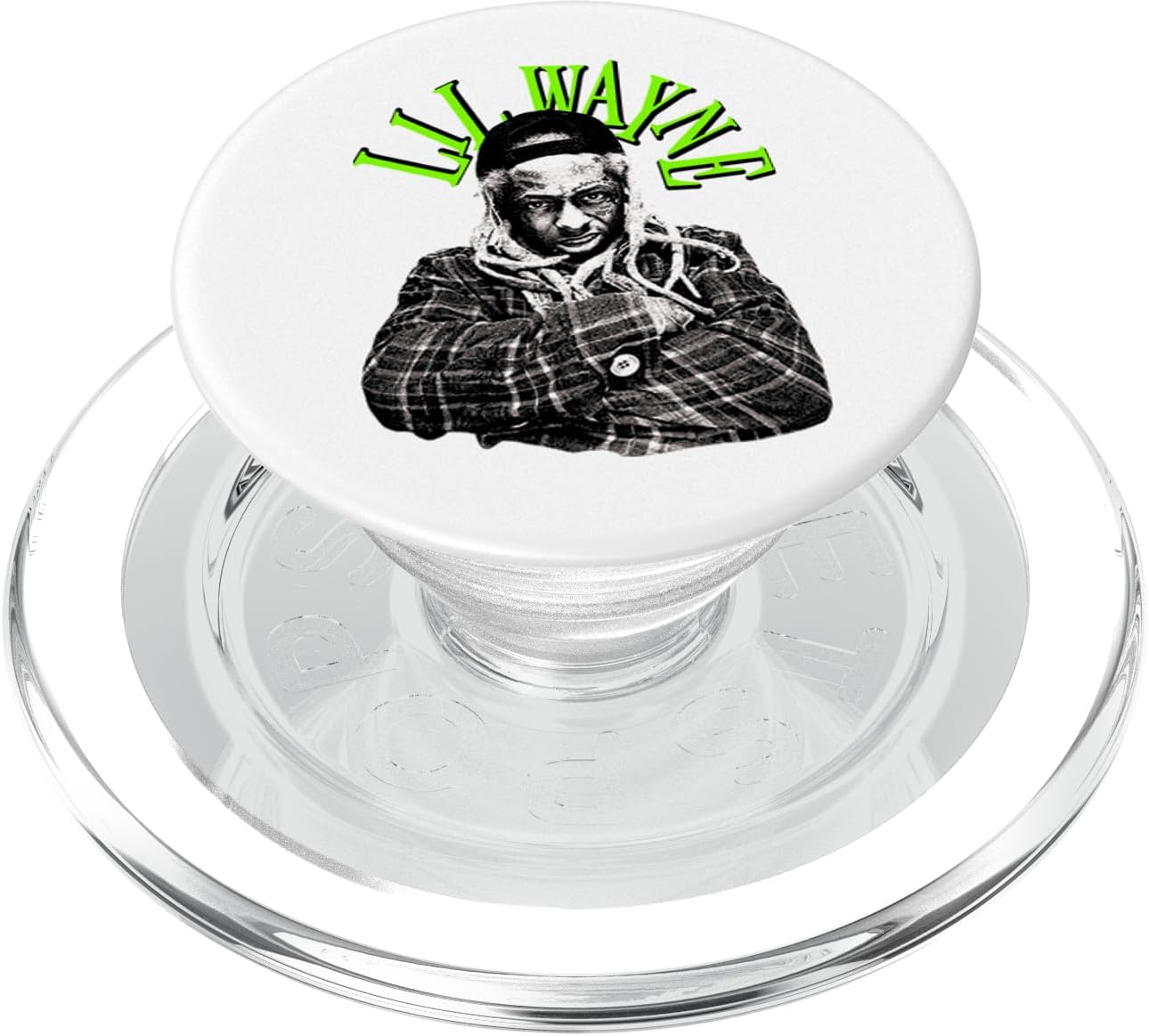 Lil Wayne Green Photo PopSockets MagSafe PopGrip for iPhone