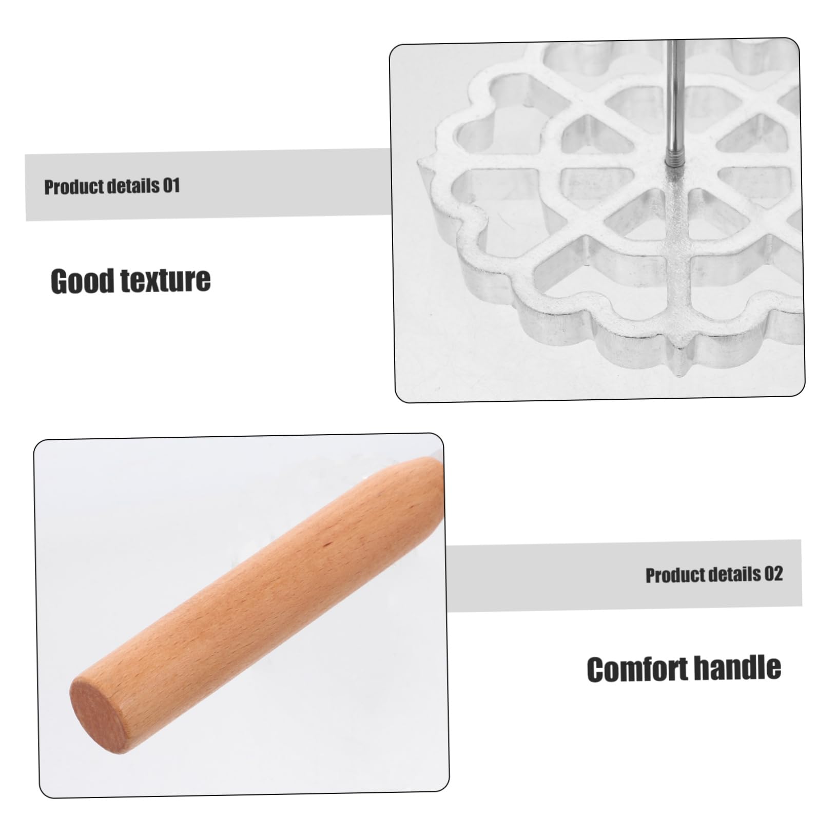 Stampo Per Biscotti e Forma Fiore in Alluminio e Accessorio Per Decorare Torte Per Cuocere e Lievitazione Casa