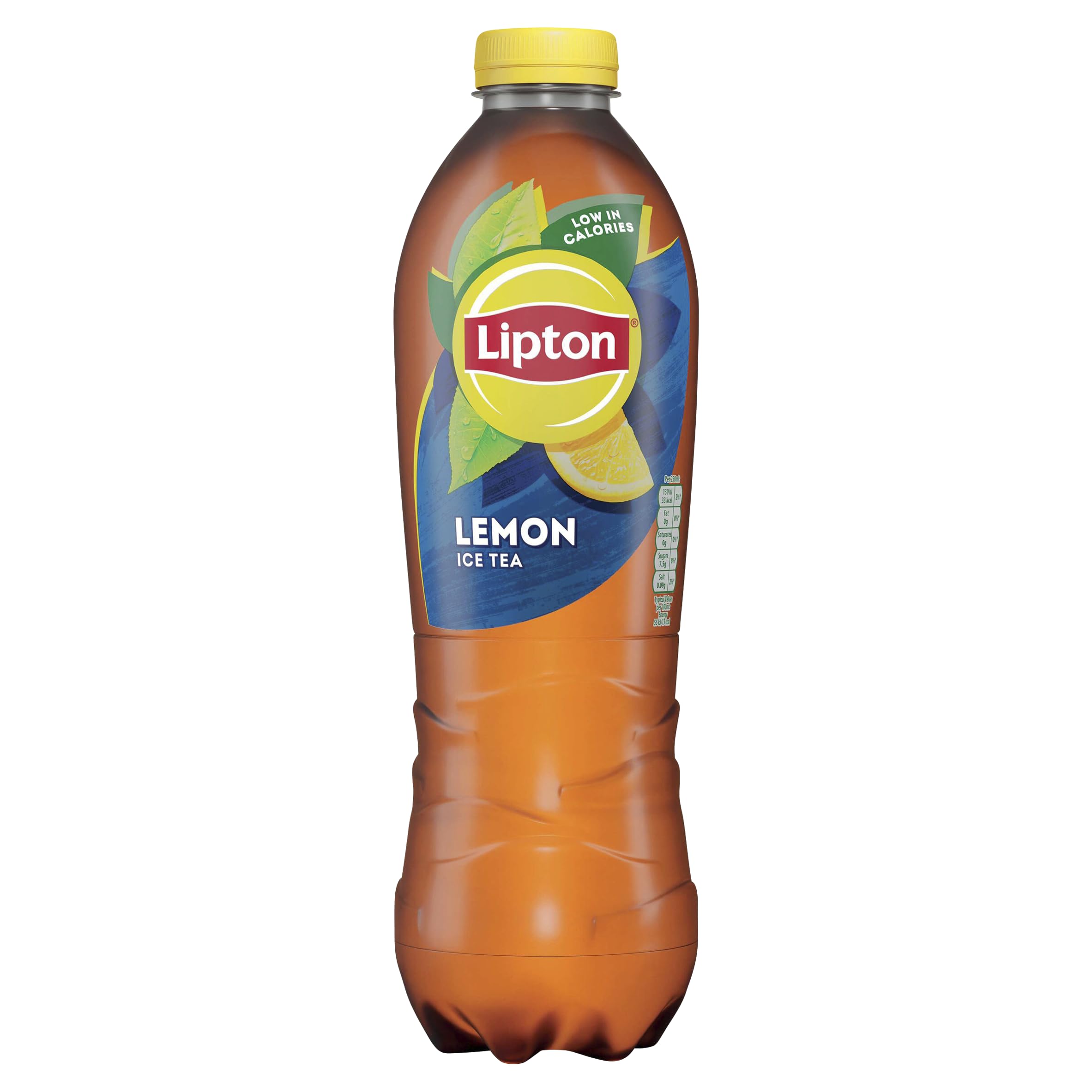 Lipton​ Lemon​ Bottled Ice Tea 1.25 L, Low Calorie​ Soft Drink​, ​100% Black Tea Extract
