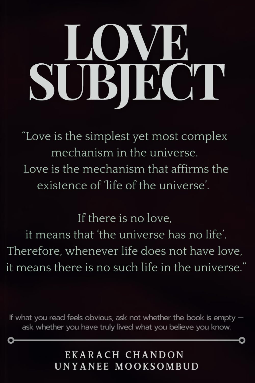 Love Subject Illuminating the Pathways to Genuine Love Truth from New thought