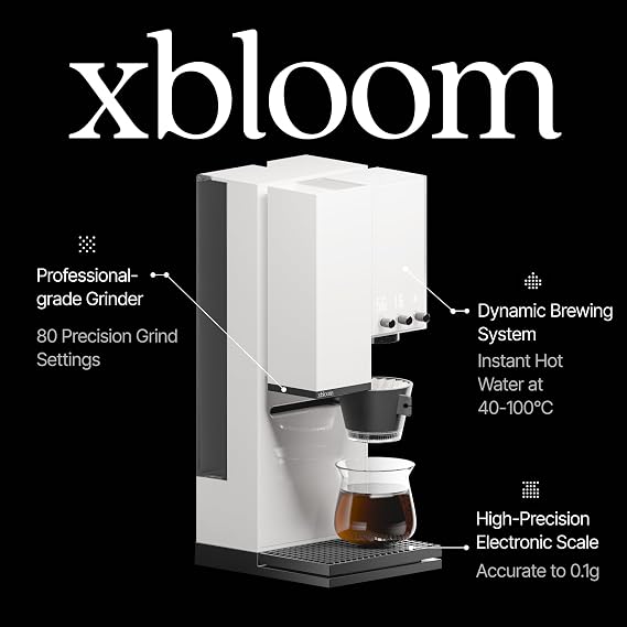 xBloom Studio Coffee Machine, Drip Coffee Maker, Grinder&Scale, AppControl