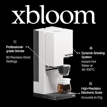xBloom Studio Coffee Machine, Drip Coffee Maker, Grinder&Scale, AppControl