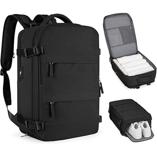 Mochila de Viagem Expansivel Masculina Feminina Mochila Para Notebook Executiva Impermeável Reforçada Cabo USB Ideal Para Trabalho Escola Viagem