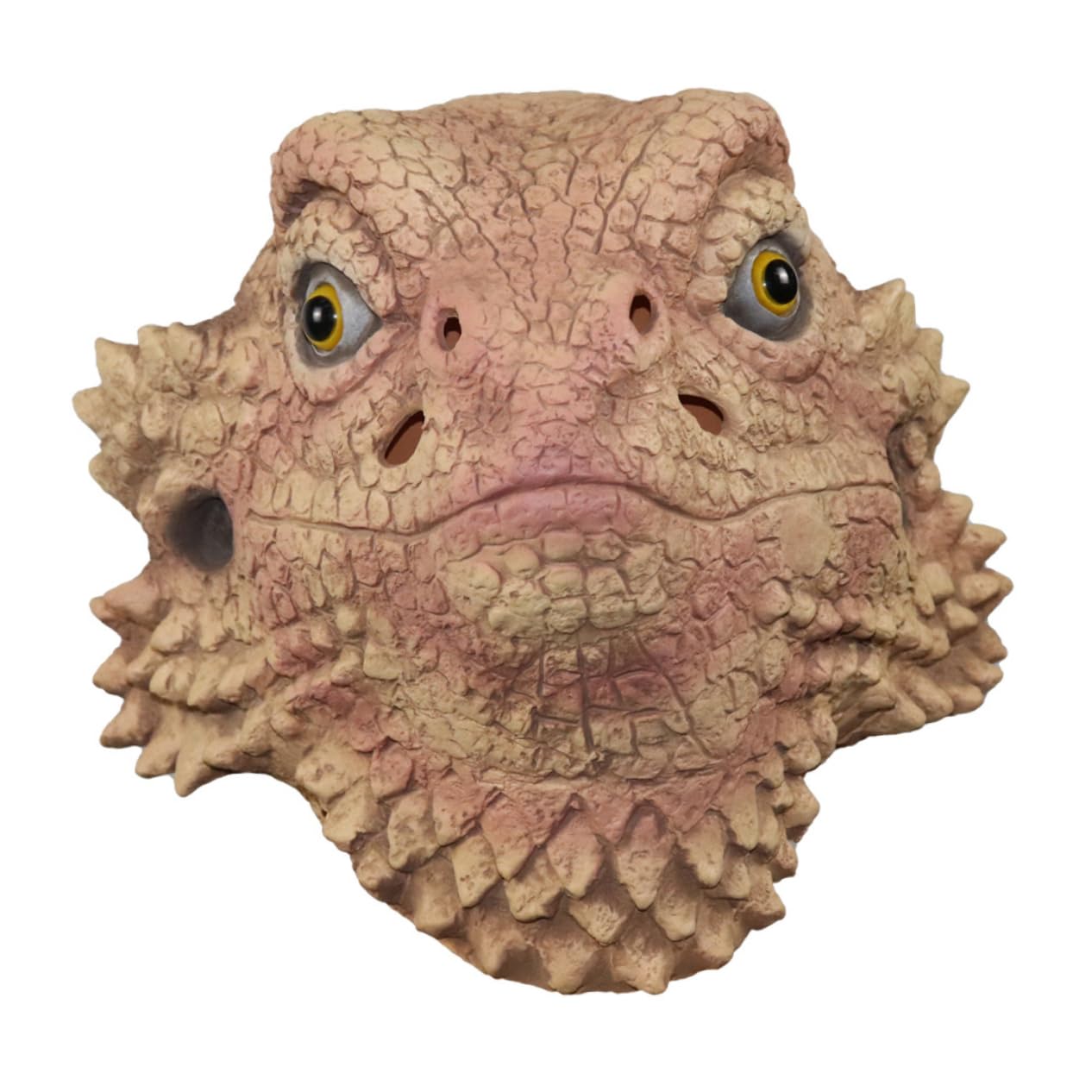 ibasenice 2pezzi Maschera Lizard Headgear Animale Per Halloween Feste e Performance Accessorio Divertente Per Adulti