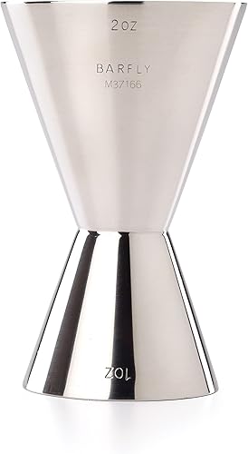 Barfly SuperFly Jigger 1oz x 2oz, acero inoxidable