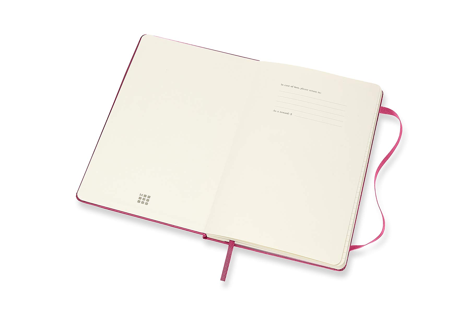 Moleskine - Agenda Settimanale 18 Mesi, Agenda Settimanale 2021/2022, Weekly Notebook con Copertina Rigida e Chiusura ad Elastico, Formato Large 13 x 21 cm, Colore Rosa Bouganvillea, 208 Pagine