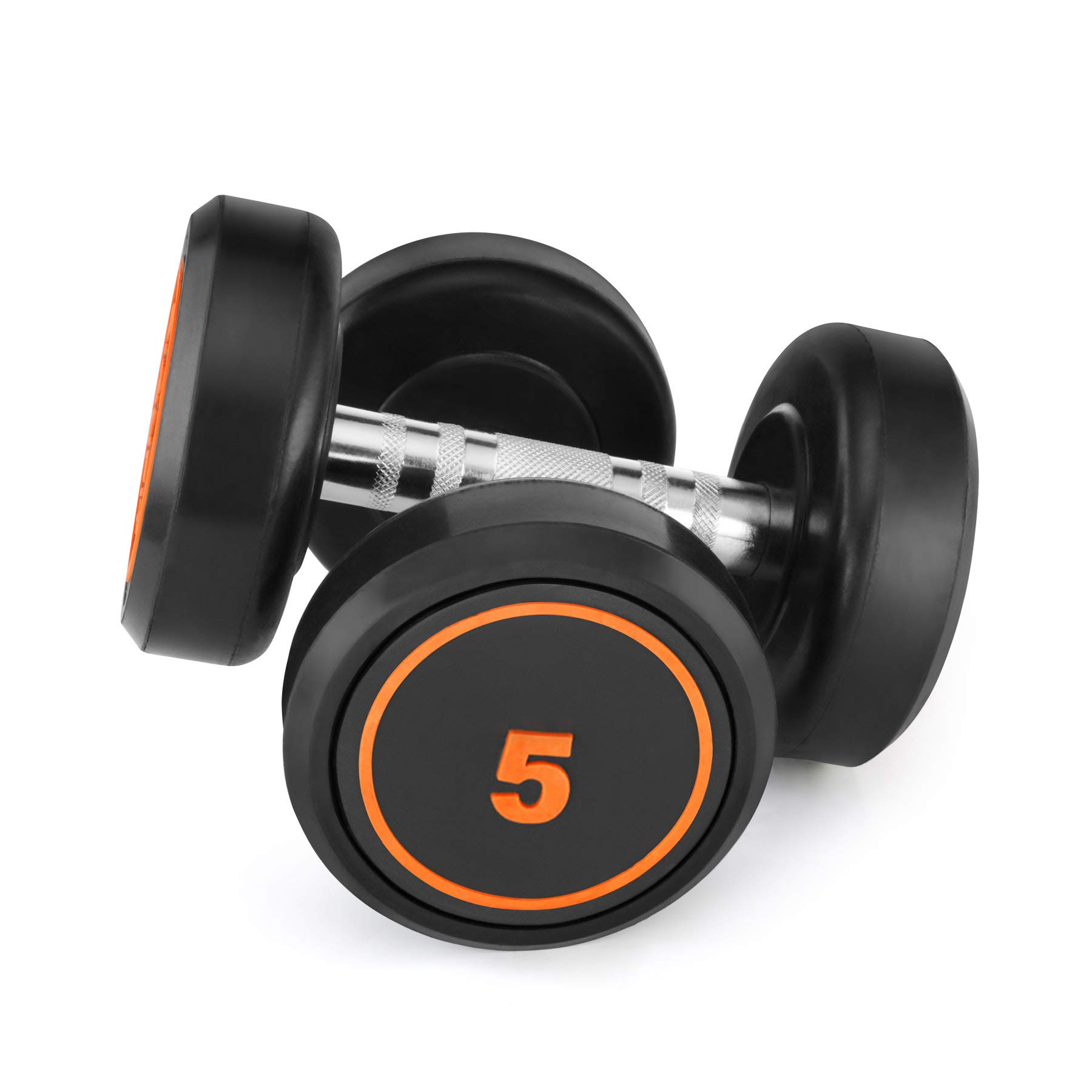 Klikfit Rubber Fixed Dumbbells, 5 KG (Black) (5kg x 2pcs) (B08BJ35DZC) Amazon Price History, Amazon Price Tracker