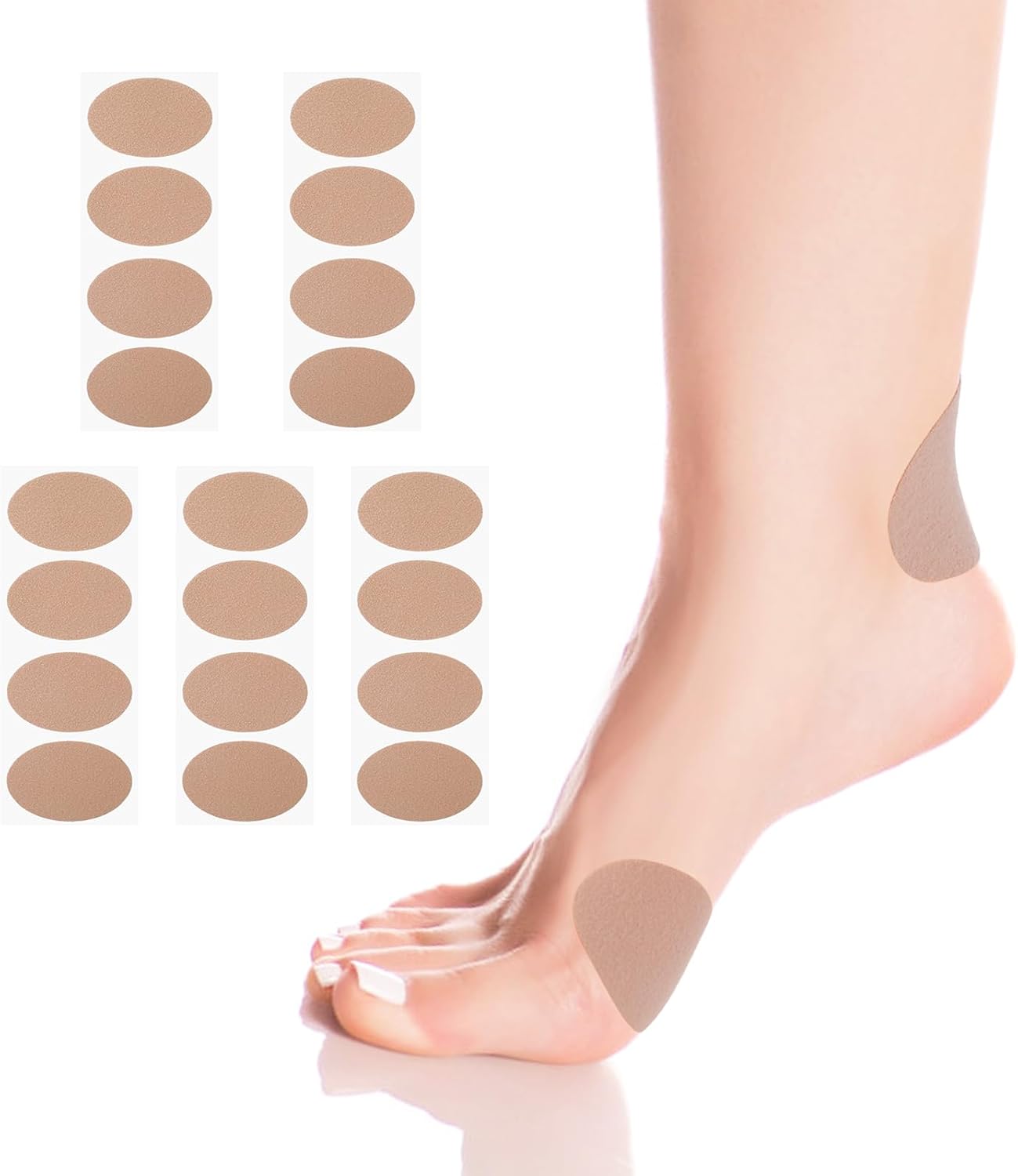 COMNICO Moleskin Adhesive Pads, Blister Prevention Tape