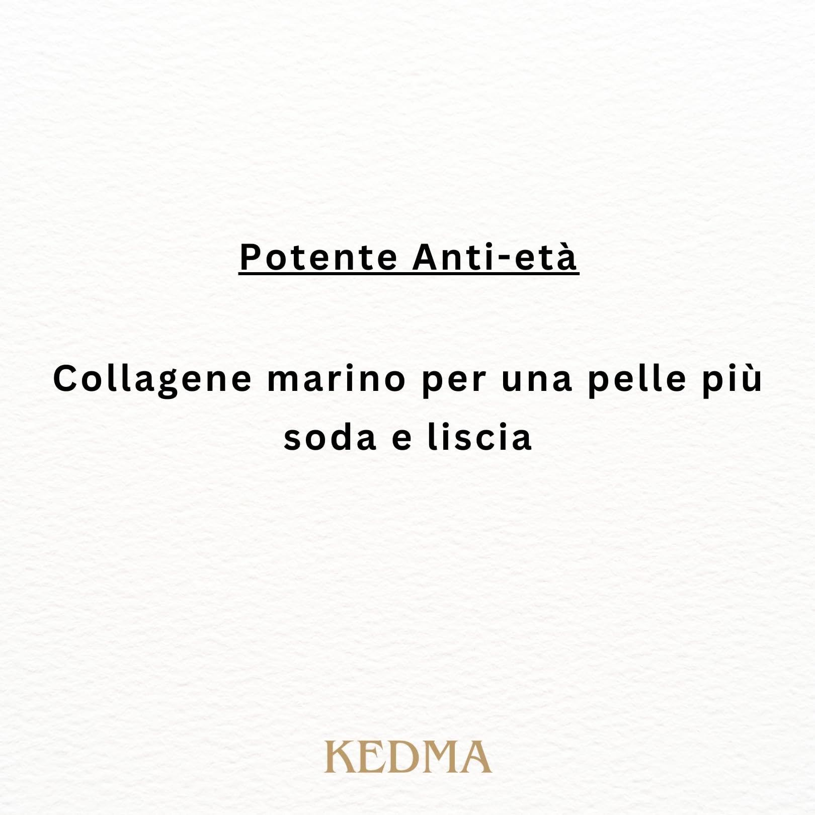 KEDMA - Siero Booster al Collagene Marino e Minerali del Mar Morto - 50g