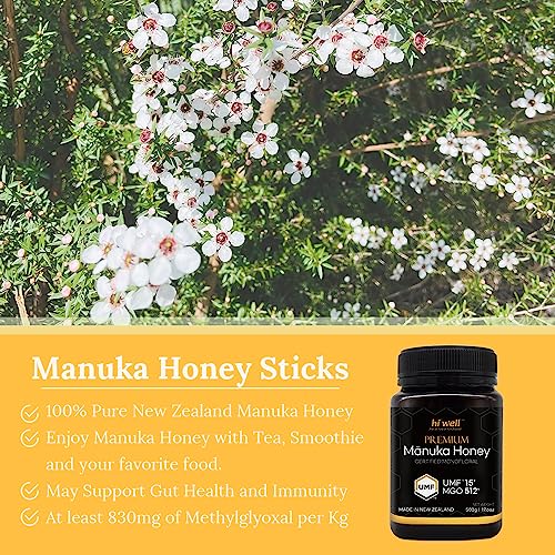 Hi Well Miel Premium Manuka UMF 15+ 500g miniatura 4
