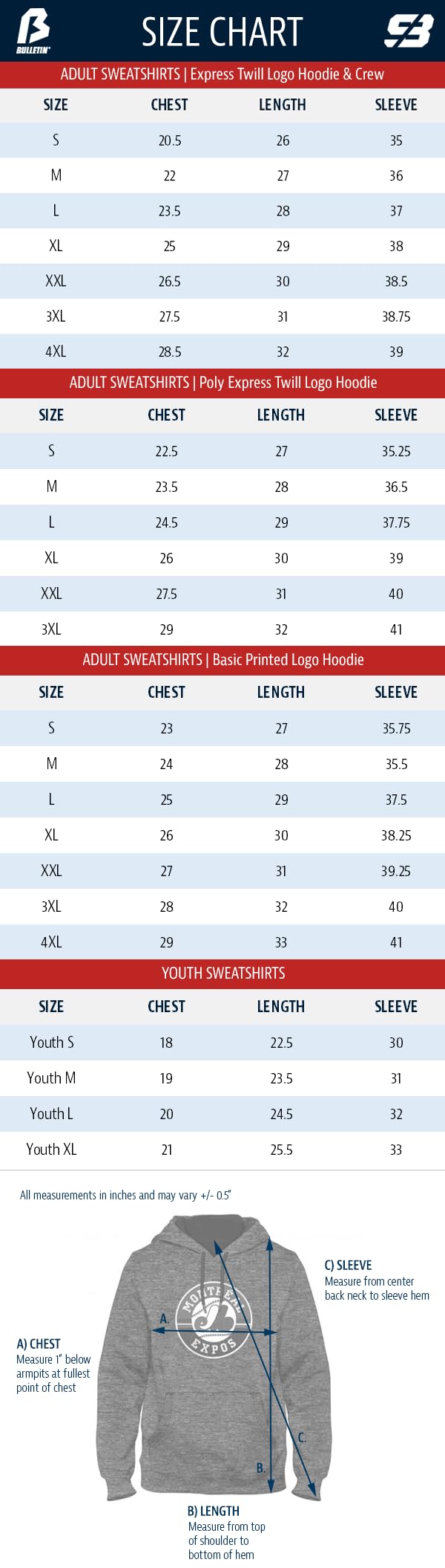 Bulletin Toronto Blue Jays MLB Express Twill 50th Anniversary Logo Hoodie - 5