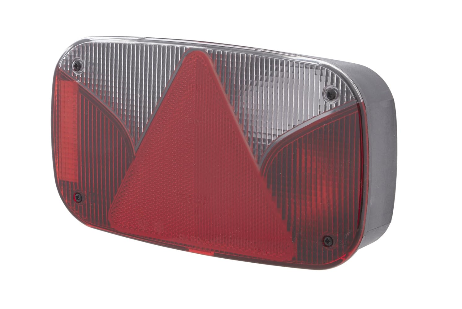 HELLA Rückleuchte - Glühlampe - 12V - Anbau/geschraubt - ECE - Lichtscheibenfarbe: weiß/rot - Stecker: Schutz-Kontakt-Stecker - rechts - Menge: 1 - 2VB 998 232-241