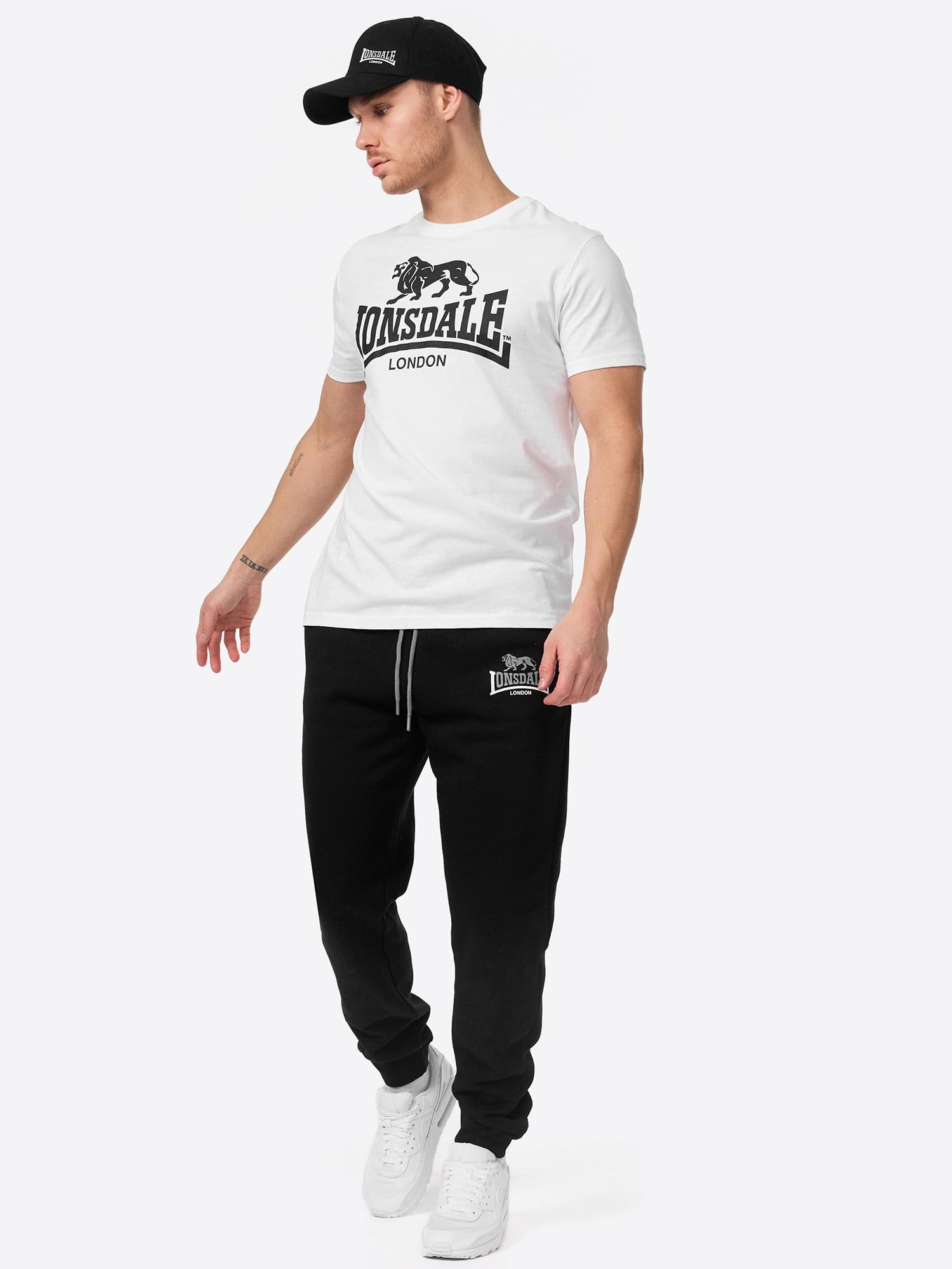 Lonsdale Dos Tonos Pantalones de chándal para Hombre