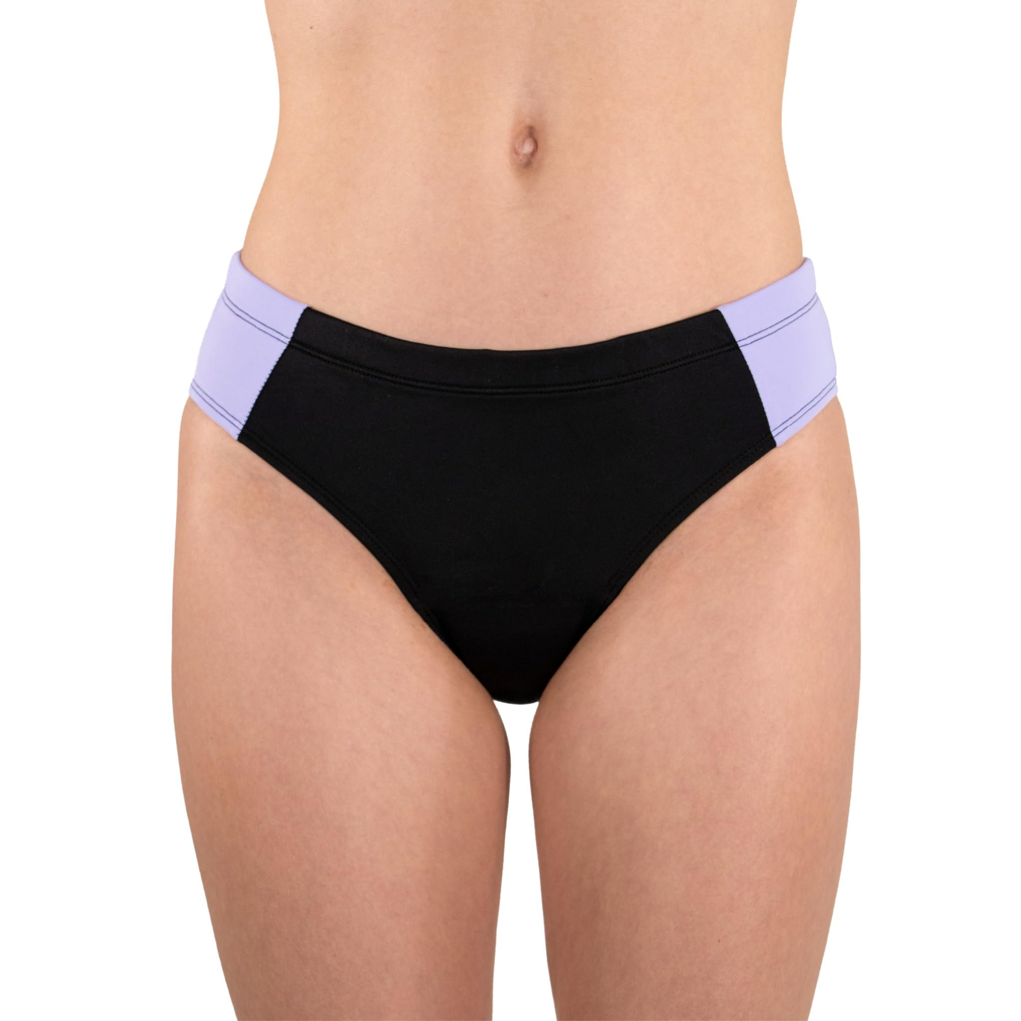 MYLILY Bañador Menstrual Niñas & Adolescentes | Corte Deportivo | Piscina, Mar, Playa, Verano & Vacaciones | Braga Mujer | 4 Tampones, Antifugas, Oeko-Tex, Vegana