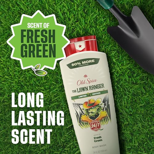 Old Spice Body Wash for Men, Summerdudes, 24/7 Shower Fresh with Daily Use, Long Lasting Scent, Cleanse & Refresh Skin, VIP Festival Experience, Lawn Ranger with Fresh Green Scent, 24 oz - Image 6