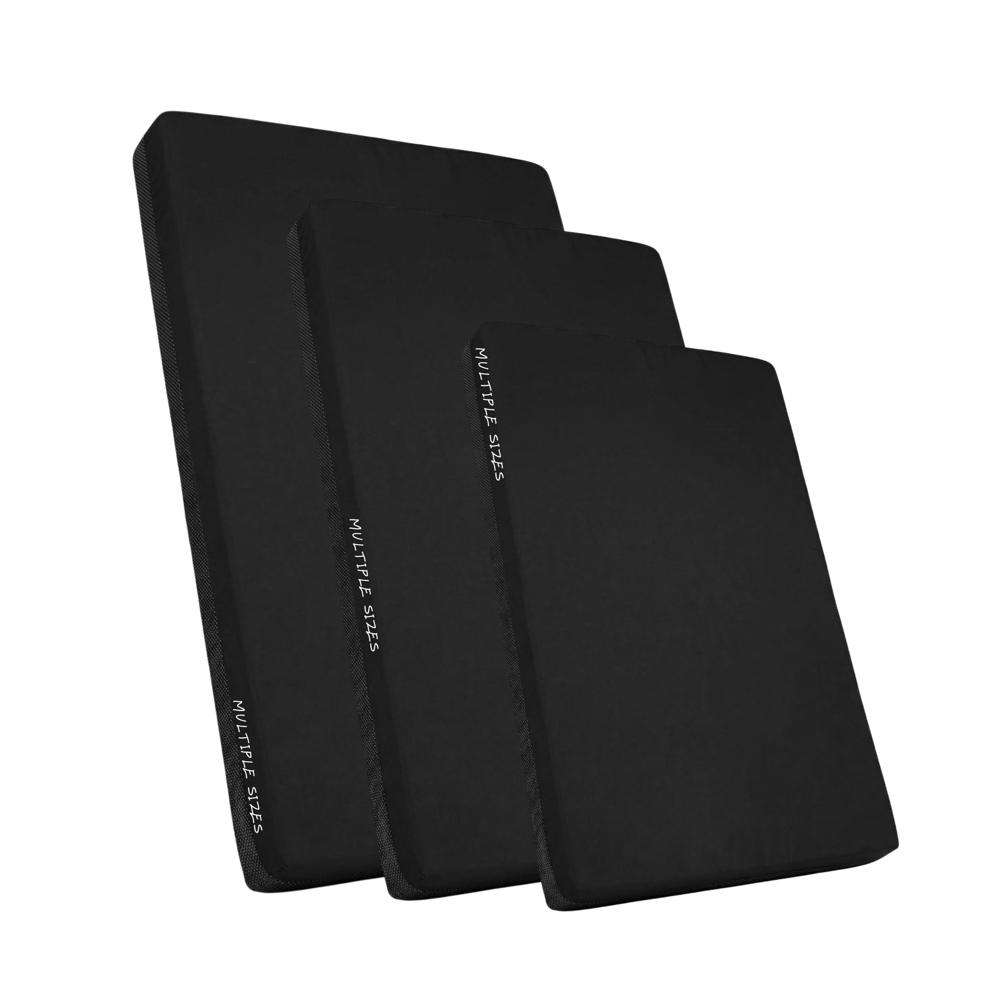 Kosiproducts Gymnastics Non Slip Crash Mat for Tumbling Landing Gym Training exercise, Bouncy Castle Medium (100cm x 100cm) Black โ image 1