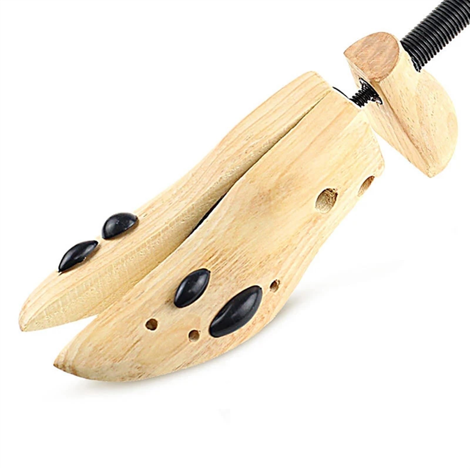 Elargisseur Chaussure，Embauchoir Chaussures Homme 1 pièces Arbre à Chaussures en Bois à 2 Voies for Hommes et Femmes Chaussures extenseur réglable civière de Chaussure Shaper Support(S)