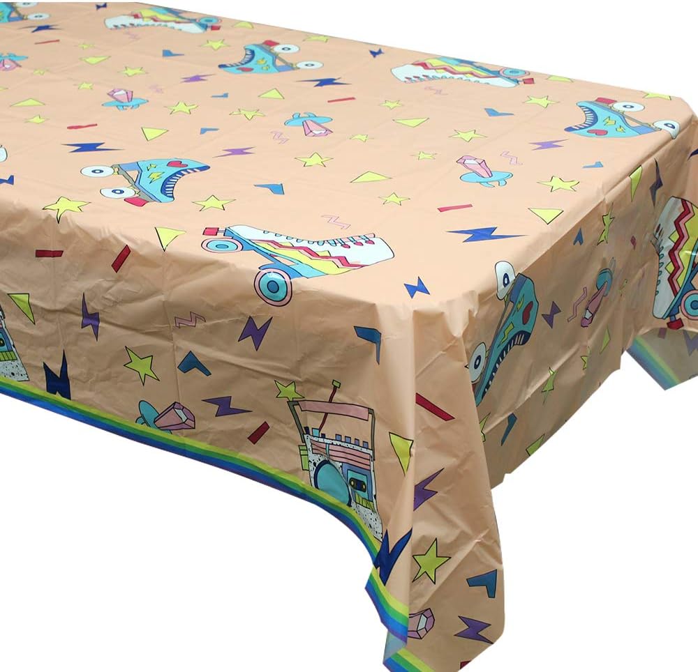 2pcs Roller Skating Table Covers 54"x108" XL Roller