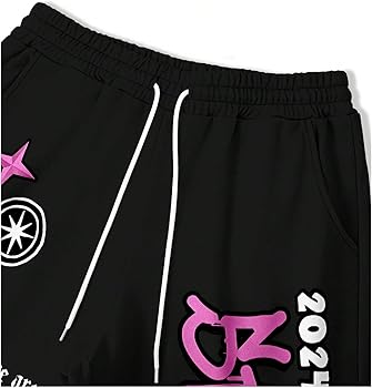 Amazon.com: WDIRARA Men's Flared Graphic Y2k Sweatpants Wide Leg