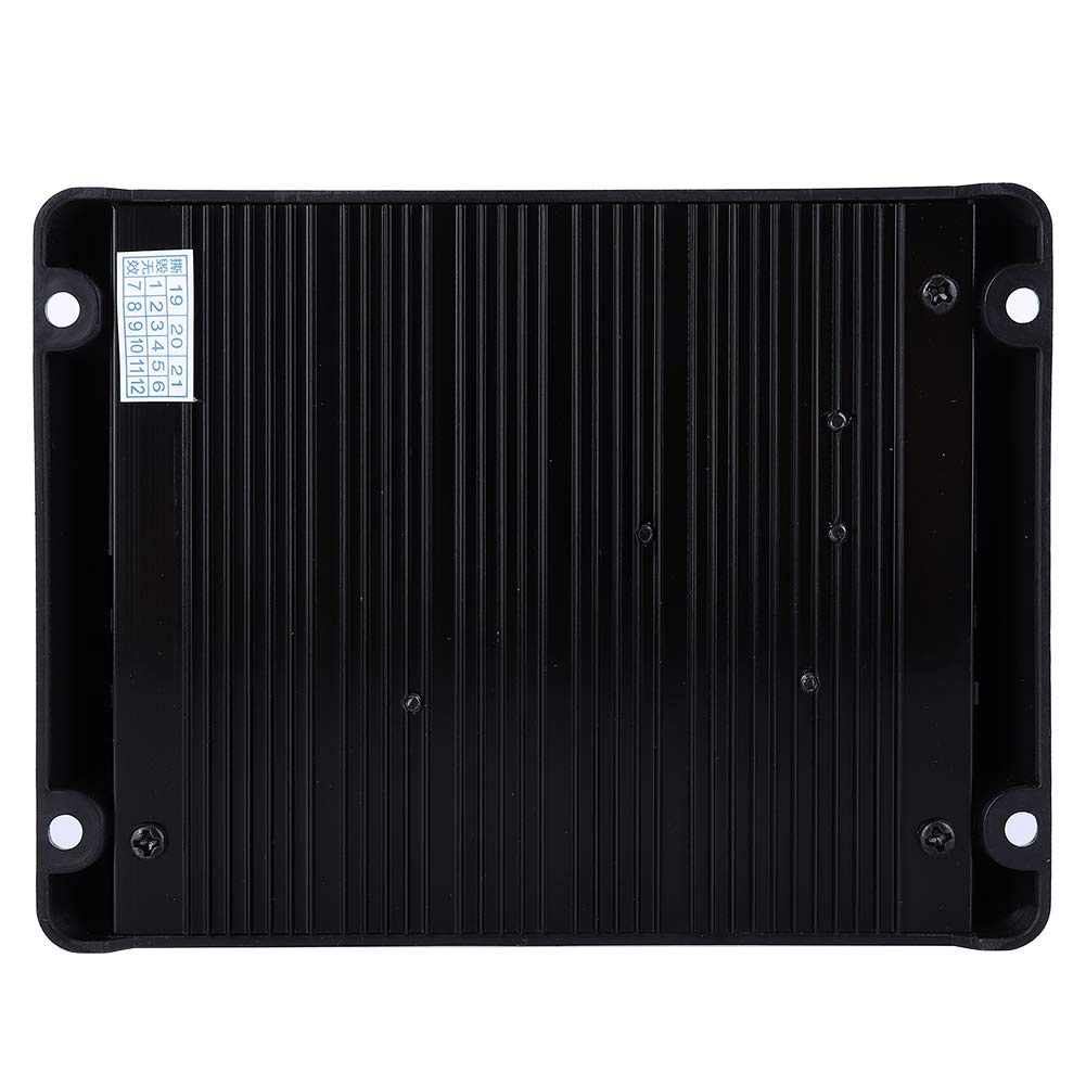 Controlador de cargador solar MPPT, controlador de panel solar de 12V/24V 20A Controlador de descarga de carga de tablero de control CPY Regulador de batería solar a prueba de agua de un solo chip
