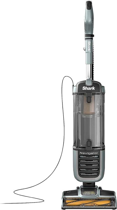 Shark Navigator Zero-M Self-Cleaning Brushroll Pet Pro (ZU62) Upright Vacuum, Pewter Grey Metallic (Renewed)